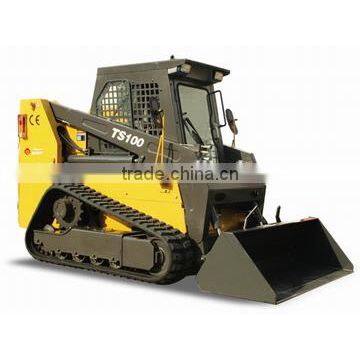 TS100 track skid loader, skid steer loader,china bobcat,engine power 100hp,loading capacity 1200kg