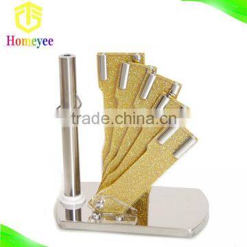 Golden Color Stainless Steel King Kitchen Knife