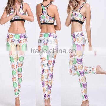 new design dongguan fitness pants and bra