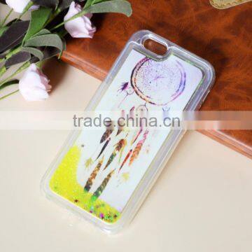 New Arrival Tpu Liquid Case for MOTO G2 With Glitter Star Campanula Printed photo-3