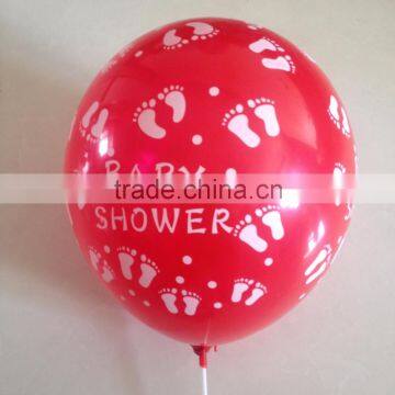 high quality 2016 latex full printing customized balloon