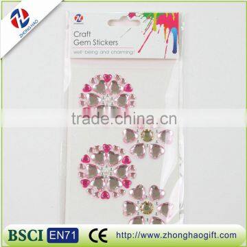 DIY round shape or oval shape sticker design