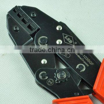 Hardware Tools Mini European Style Crimping Pliers LS-1035GF photo-2