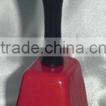 8inch square shape metal cow bell A11-H01 with your logo for party (E057)