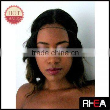 Fashion Gold Chain Tassel Hair Head Chain Accessory Jewelry RH11467