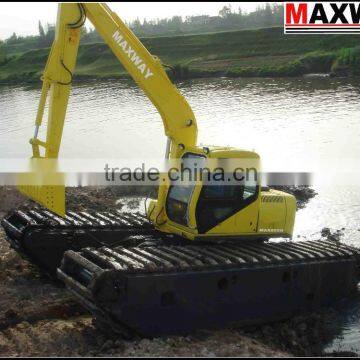 2015 New Product ! MAX80PU Amphibious Pontoon of Amphibious Excavator , Suitable to 6 to 10Ton Class Excavators