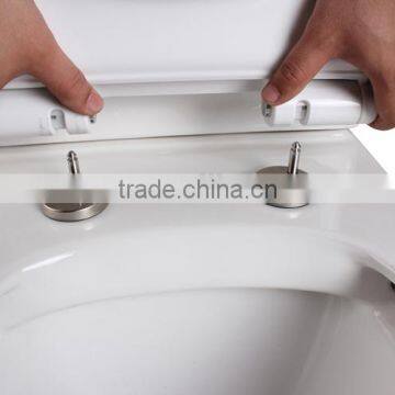 Euro Toilet Seat With Soft Closing Hinges photo-6
