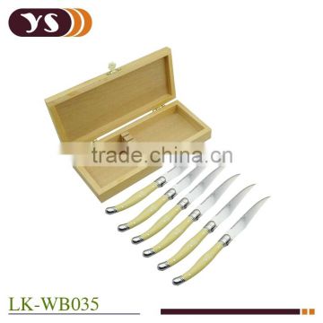 6pcs laguiole steak knife