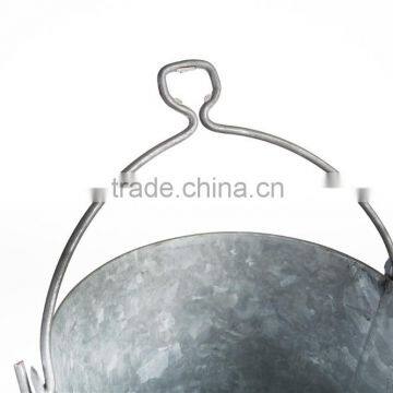 Standard Galvainzed Metal Ice Bucket for Bar