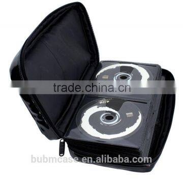 Fashion Pink 64 Capacity PU Fabric DVD Case CD Holder Personalized cd Case Multi Disc Dvd Cases photo-4