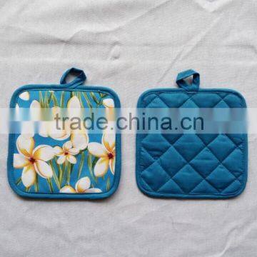 2016 Silk Screen Pigment Printing 3pcs Cotton Apron Set With Oven Mitten Pot Holder Set Free Samples China Supplier photo-6