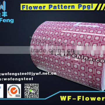 beautiful flower patterns ppgi&ppgl for decoration