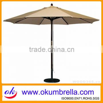 china wooden square beach umbrella