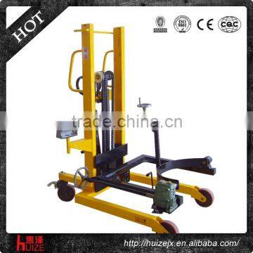 Economizer manual hand oil drum lifter with scale