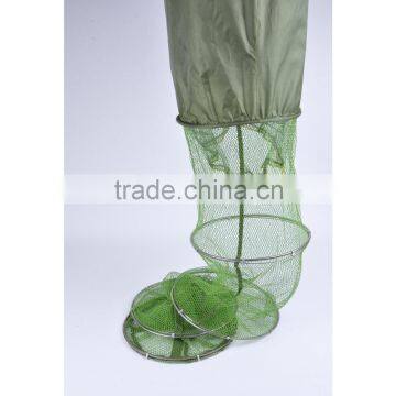 35CM * 2M Fish Net Cage Fishing Tackle Care Creel 5 Layers Collapsible photo-6