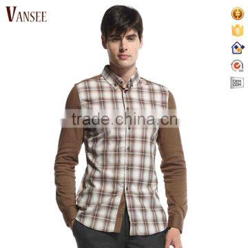 Men's Cotton Regular Fit Performance Flannel Long Sleeve Plaid Shirt