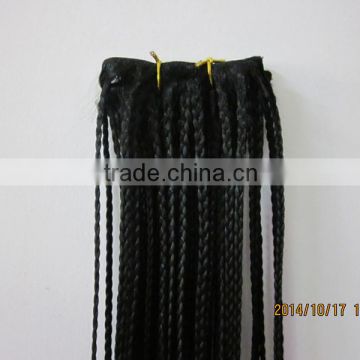 Synthetic Rasta hair extensions