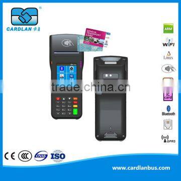 Touch screen POS with bulitin thermal printer support WIFI and blueteeth