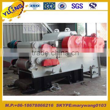 2-3t/h 90kw drum wood log sawdust shredder machine