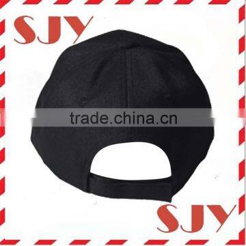 Wholesale 6 Panel Plain Fitted Sized Curved Baseball Cap photo-5