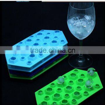 Hot sell silicone square ice cube trays