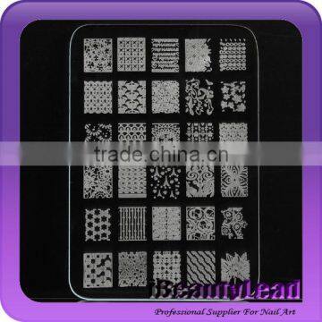 2016 New Desgisn Clear Acrylic Image Plate With 20 Different Designs photo-5