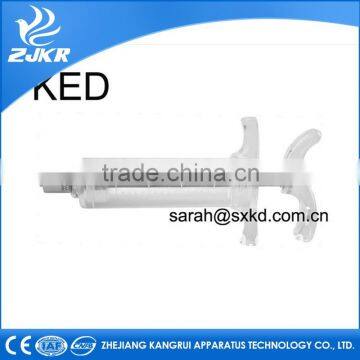 animal therapy veterinary TPX plastic steel syringe injector