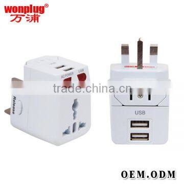 New Patent All in One Usb Taiwan Travel Adaptor With Many Colors and Low Price photo-2