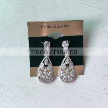 Hot seller wedding cubic zirconia earrings