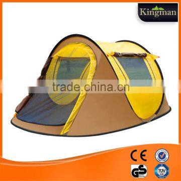 automatic pop up 3-4 person family tent