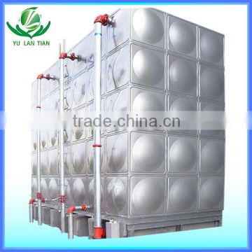 Custom sectional panel water storage tank