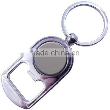 Fashion Metal Bottle Opener Keyring