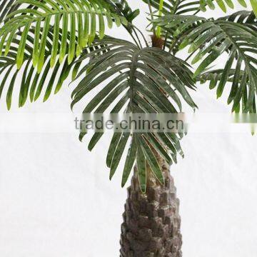 Make Cheap Artificial Palm Trees Wholesale Plastic Trunk Decoration