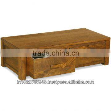 MANGO WOOD COFFEE TABLE , SOLID WOOD COFFEE TABLE