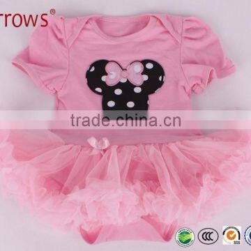 New Newborn Baby Girl Infant Clothing Tutu Romper Dress/Jumpsuit Christmas Birthday clothes