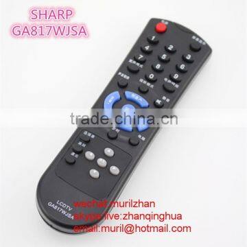 High Quality Black 33 Keys LCDTV GA817WJSA REMOTE CONTROL for Sharpp Direcetly use GA882WJSA G1342SA GB032WJSA