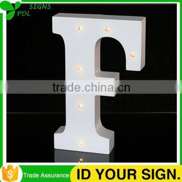 Led Lighting Marquee Sign Letter Wooden Alphabet Letters photo-2