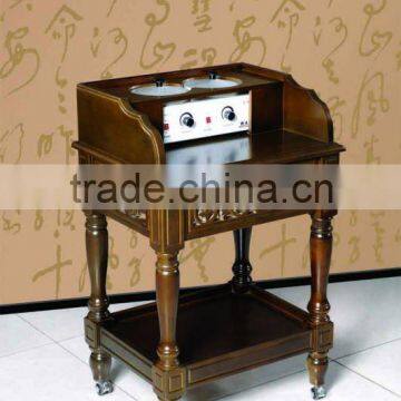 Beauty salon wood trolley BD-F