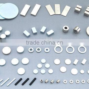 alibaba china hot sale zinc coating n42 block ndfeb sintered magnet