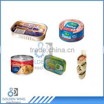Automatic Tunna Canned Can / 2-piece Fished Canned Tin Can Making Line