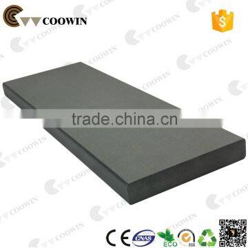 Wood solid exterior floor covering