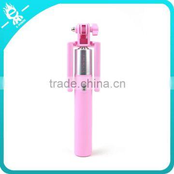 2015 Wholesale Wireless Bluetooth Selfie Stick Monopod Selfie-Stick With Bluetooth Shutter Button photo-3