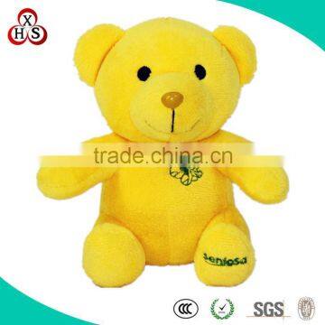 Cute Soft Stuffed Funny Factory Price soft plush bear keychain for sale