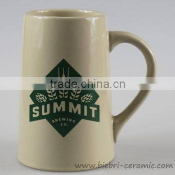 24oz Color Glazed Customized Styles Large Ceramic Beer Mugs