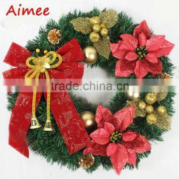 2014 wholesale personalized christmas wreaths ornaments,christmas ornament(AM-CD07)