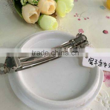 Silver French Barrettes Clip For Hair Bows Metal French Clip 5 Styles Available photo-3