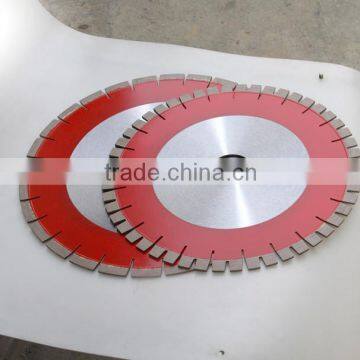 silent saw blade for Granite with stage segment & V-slot segment