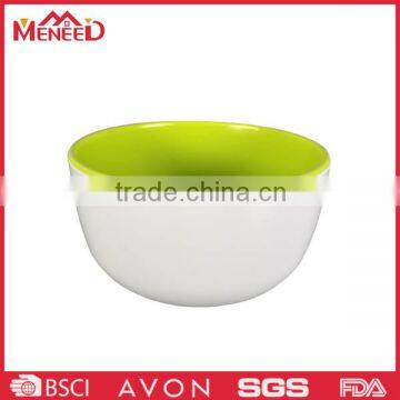 Two tone food grade kids use safe melamine feeding bowl