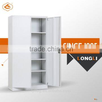 Knock Down Structure Double Door Steel Lockable Storage Cupboard photo-2