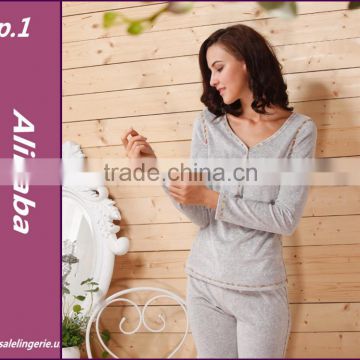 New Design Pajama Sets For Women Autumn&winter Women Lounge Wear Thicken Fleece Pajama Set